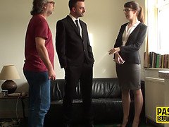 Milf sub fucked rough