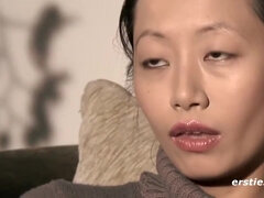 Grote mammen, Seksspeelgoed, Japaans, Masturbatie, Natuurlijke tieten, Kut duiken, Alleen, Speelgoed