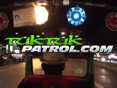 Asian thai girl takes off her panties