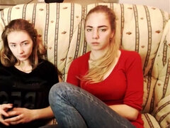 Grote kont, Grote mammen, Blond, Huisgemaakt, Lesbisch, Masseren, Tiener, Webcamera
