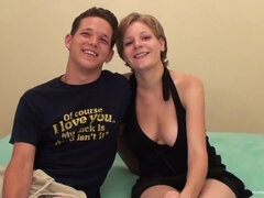 Big tits, Blonde, Couple, Girlfriend, Hardcore, Homemade, Pussy, Shaved