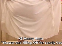 7 Big Butt BBW Wives and Teens Shower Compilation