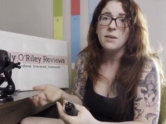 デカパイ, ディルド, オーガズム, 赤毛, バイブレーター