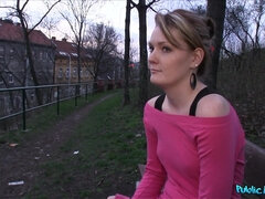 Leie, Arsch, Betrug, Masturbation, Geld, Im freien, Pov, Öffentlich