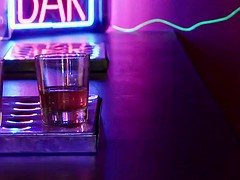 dirty officer gets distributed between the two thorns in the bar