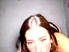 Birthday rooftop fun with my stepsister Katty Blake
