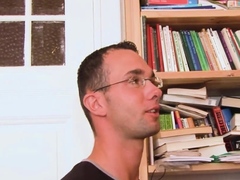 Short-haired German woman at an amateur casting