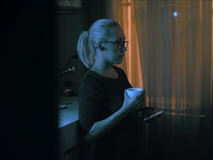 Rubia, Tetona, Atrapados, Penetracion con dedos, Húngaro, Masturbación, Maduro, Tetas