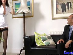 Britisch, Geile alte tussi, Masturbation, Milf, Mutti, Realität, Stiefmutter, Strümpfe