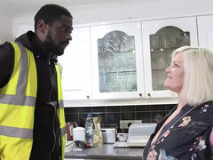 Grandma Lacey Starr Fucks Immigrants Hardcore - Big Tits, Rough Sex & Doggy Style