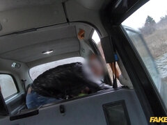 Fake Taxi - Ebony Mystique Gets Her Big Black Tits and Ass Out for a Backseat Fuck