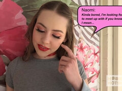 Eager Slut Naomi Blue Begs To Get Fucked By Bryan Gozzling!