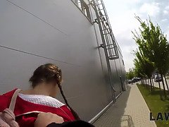 お尻, フェラチオ, 茶髪の, 3p男男女, 母, 義母, フェラする, オッパイの