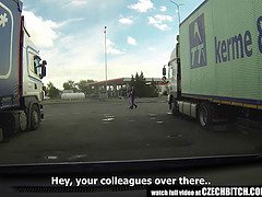 Enthousiasteling, Bruinharig, Auto, Tsjechisch, Huisgemaakt, Realiteit, Slet, Bekijker