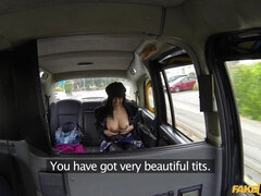 Sexy Spanish Tourist Wild Cab Fuck with unforgettable sloppy blowjob John Petty