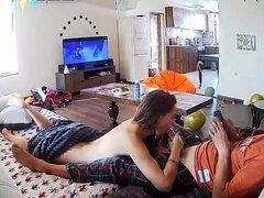 Amateur, Noire, Sucer une bite, Brunette brune, Plantureuse, Branlette thaïlandaise, Lingerie, Culottes ou slips