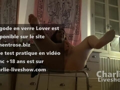 In den arsch, Arsch, Dildo, Französisch, Lesbisch, Masturbation