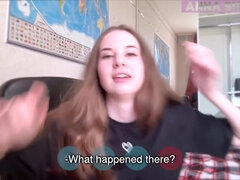 18 jahre, Besamung, Gehörnter ehemann, Süss, Frau, Orgasmus, Pov, Russisch