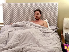 Grosser schwanz, Spermaladung, Aufs gesicht abspritzen, Hd, Lecken, Natürlichen titten, Muschi, Schreiend