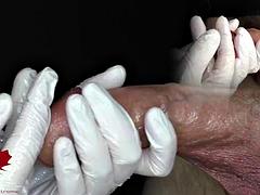 Sadomasoquismo, Verga grande, Dominacion femenina, Fetiche, Alemán, Guantes, Pov, Esperma