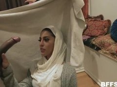Arab, Big cock, Black, Blowjob, Group