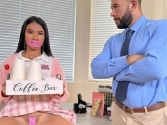 18 ans, Grosse bite, Noire, Sucer une bite, Compilation, Seins naturels, Adolescente, Nénés