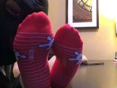 Leie, Blondine, Fetisch, Fußfetisch, Lingerie, Reif, Milf