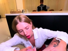 Grosse bite, Blonde, Sucer une bite, Tir de sperme, Hard, Mère que j'aimerais baiser, Pov