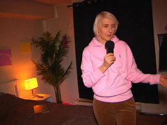 Blonde MILF Home Tour Turns Into Rough Sex & Real Orgasm