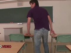 Hot JAV Star Kyoka Mizusawa Uncensored School Blowjob Fantasy