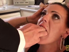 Tetas grandes, Mamada, Amarrada, Tetona, Dominación, Humillación, Tetas naturales, Tetas