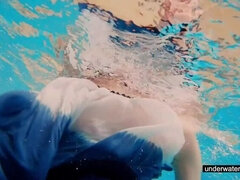 18 años, Hembra, Desnudo, Desnudo, Público, Solo, Adolescente, Bajo el agua