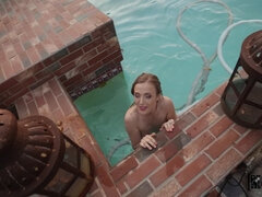 ブロンド, チン, 毛深い, 手コキする, 自然山雀, アウトドア, オッパイの, のぞき