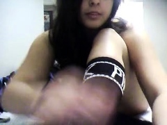 Amateur, Morena, Masturbación, Solo, Adolescente, Camara web