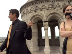 アナル, 女, 陵辱, ゴム, レズビアン, 公共, お仕置き, 奴隷