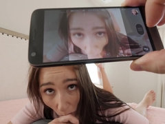 Blasen, Braunhaarige, Spermaladung, Hundestellung, Natürlichen titten, Pov, Rasiert, Schwestern