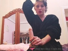 Sperma im mund, Weibliche domination, Selbstgemacht