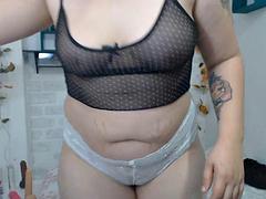 Wohlbeleibte schöne frauen, Grosser arsch, Grosse titten, Pummelig, Fingern, Interrassisch, Solo, Titten