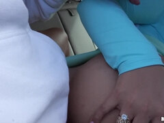 アメリカ人, 美女, ブロンド, 巨乳な, アウトドア, 現実, ヤリマン, オッパイの