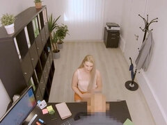 美女, デカチン, フェラチオ, チン, Hd, ハンガリー人, オフィス, 現実