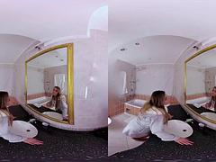 3d, 美女, デカパイ, フェラチオ, 茶髪の, 現実, オッパイの