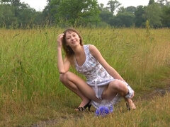 18 años, Amateur, Al aire libre, Flaco, Solo, Adolescente, Puta