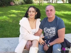 Enthousiasteling, Pijpbeurt, Bruinharig, Hd, Latijnse vrouw, Klein, Realiteit, Spaans