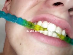 Vore Fetish - Aaron Eating Gummy Worms Part5 Video2