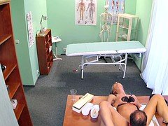 FakeHospital Doctor fucks his hot blonde bosses wife