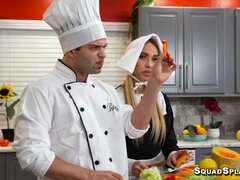 Arsch, Blondine, Spermaladung, Hundestellung, Hardcore, Hd, Küche, Jungendliche (18+)