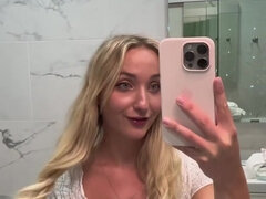She Gets Anal Fucked By A Dude She Picked Up In The Streets (anal/creampie/bbc) With Petite Blonde