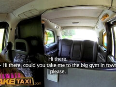 Ava austen gets her mouth filled with hot cum in a filthy cab driver's lap