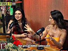 Ana Paula Moura Reveals Big Tits in Christmas Hardcore P4