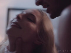 アメリカ人, お尻, 美女, ベッドルーム, バック, なめる, オマンコ, 現実